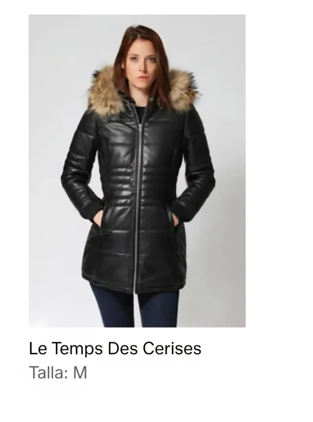 Chaqueta Le Temps des Cerises negra