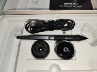 Huion Inspiroy H640P Tableta Gráfica Negra