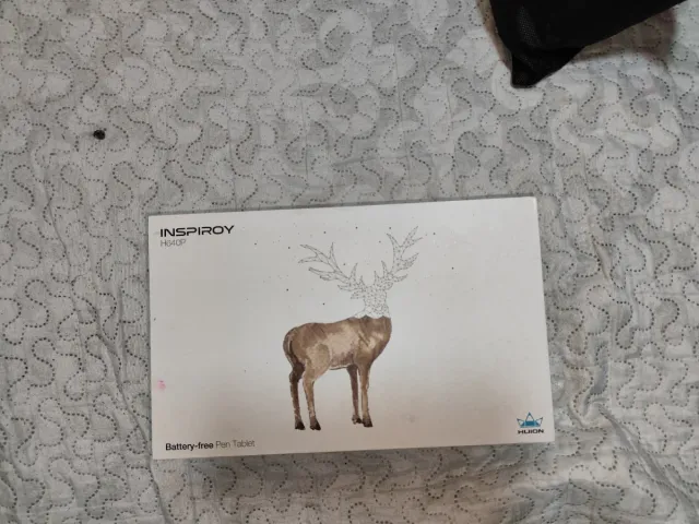 Huion Inspiroy H640P Tableta Gráfica Negra