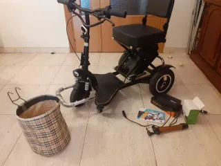 Scooter Eléctrico Plegable Movilidad Reducida