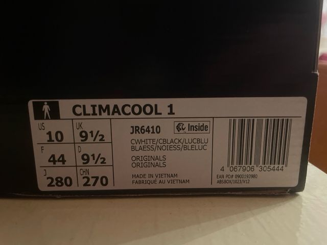 Zapatillas Adidas Deportivas Blancas y Azules