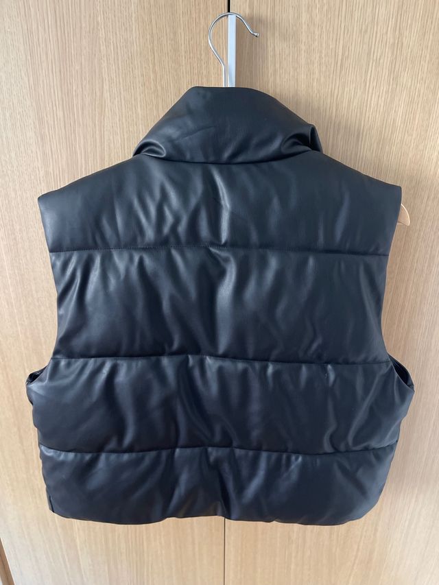 Chaleco acolchado Zara negro