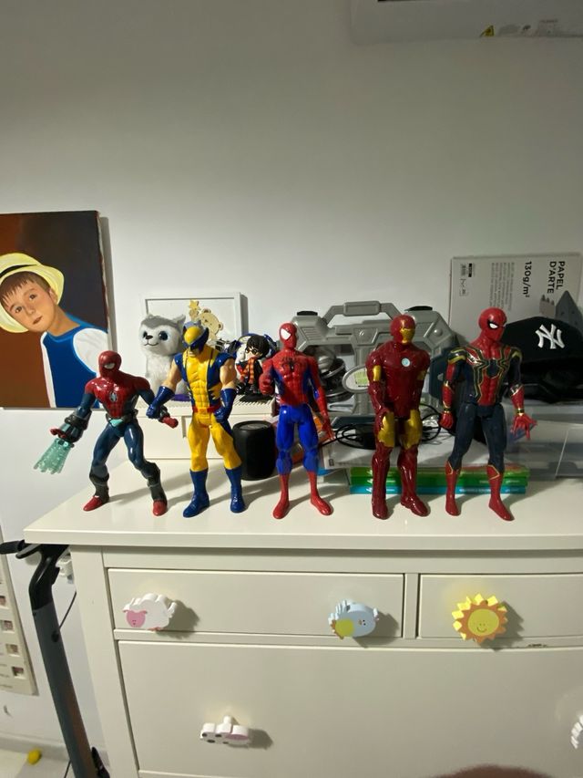 Pack Figuras Superhéroes Marvel