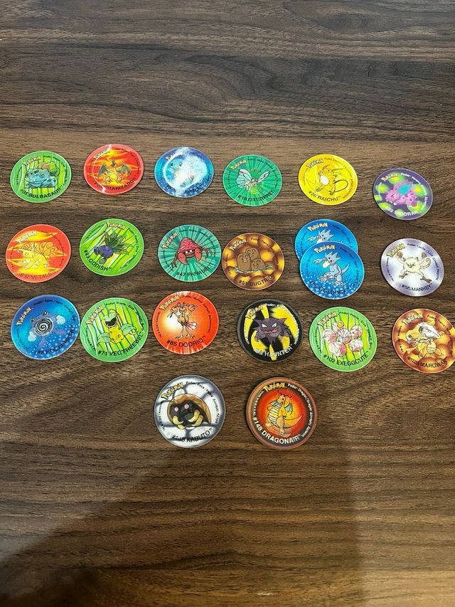 Tazos Holográficos Pokémon