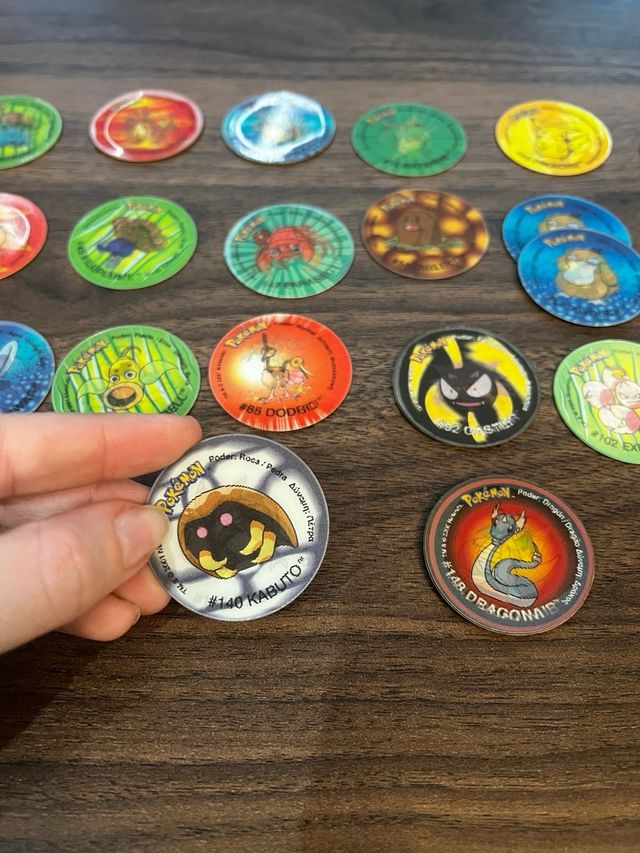Tazos Holográficos Pokémon