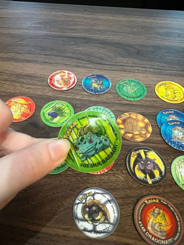 Tazos Holográficos Pokémon