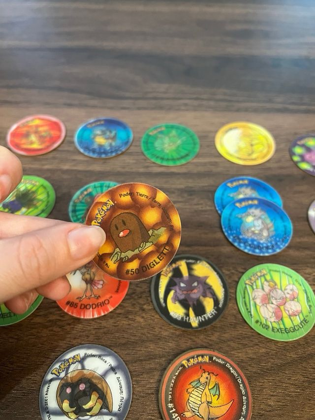 Tazos Holográficos Pokémon