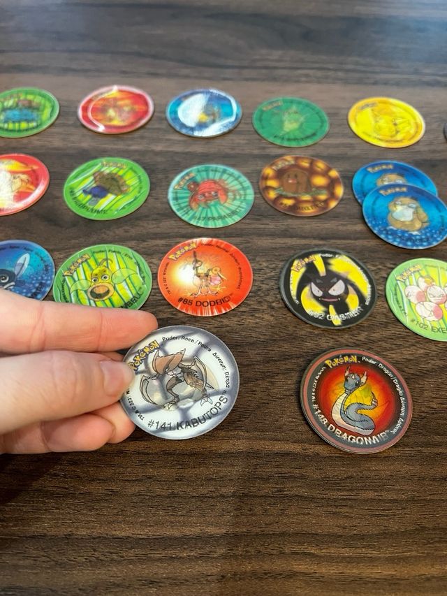 Tazos Holográficos Pokémon