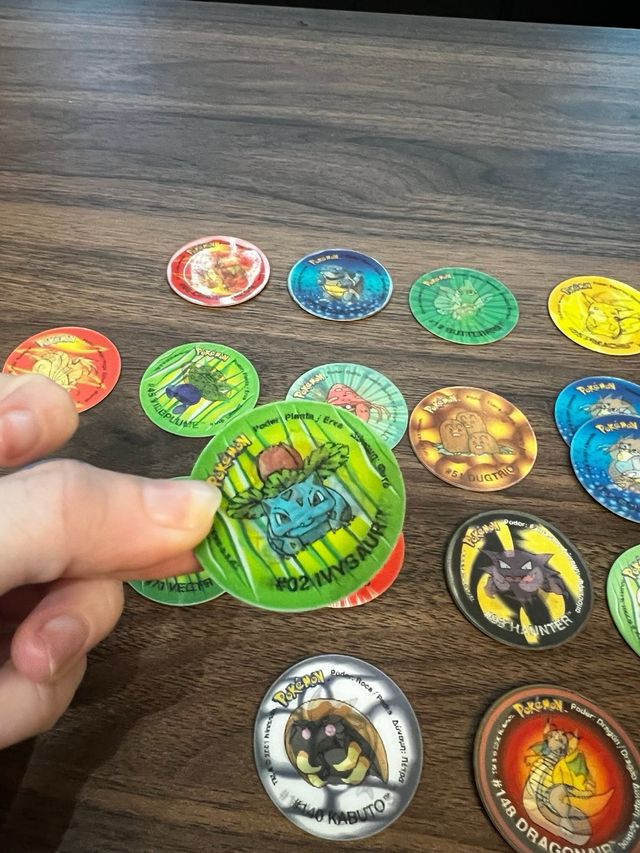 Tazos Holográficos Pokémon