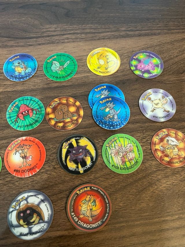 Tazos Holográficos Pokémon