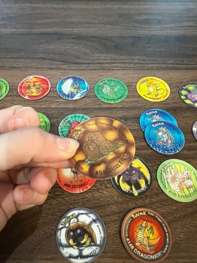Tazos Holográficos Pokémon