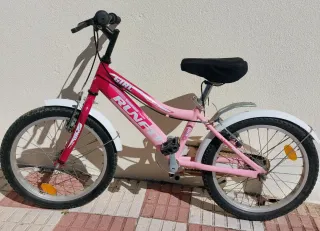 Bicicleta infantil RUNFIT rosa