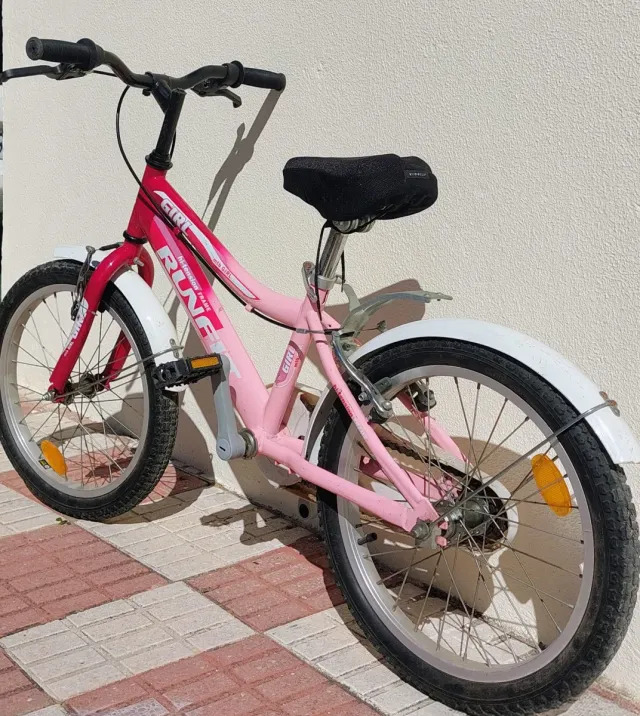 Bicicleta infantil RUNFIT rosa