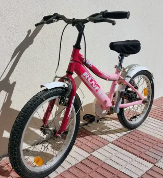 Bicicleta infantil RUNFIT rosa