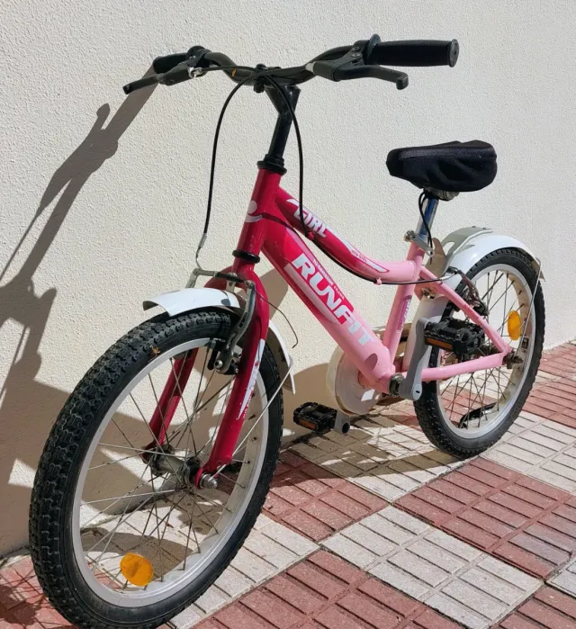 Bicicleta infantil RUNFIT rosa
