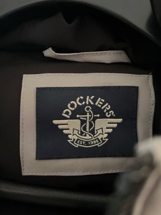 Chaqueta plumífero Dockers gris