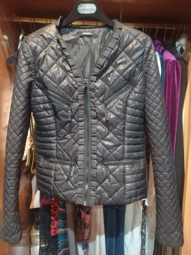 Chaqueta acolchada Morgan negra