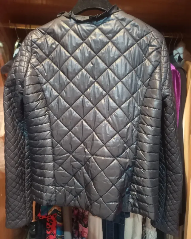 Chaqueta acolchada Morgan negra