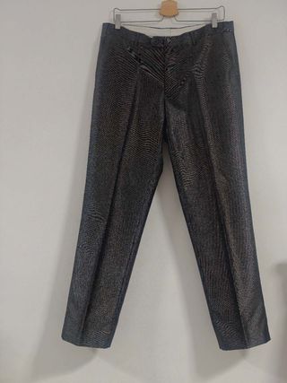 Traje de hombre gris talla 50