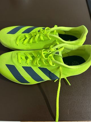 Zapatillas de clavos Adidas verdes