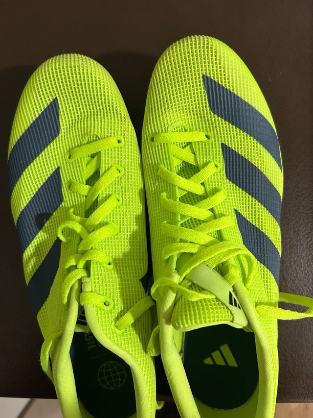 Zapatillas de clavos Adidas verdes