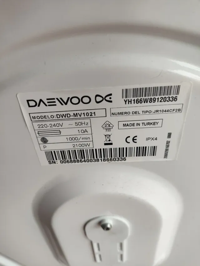 Despiece Lavadora Daewoo