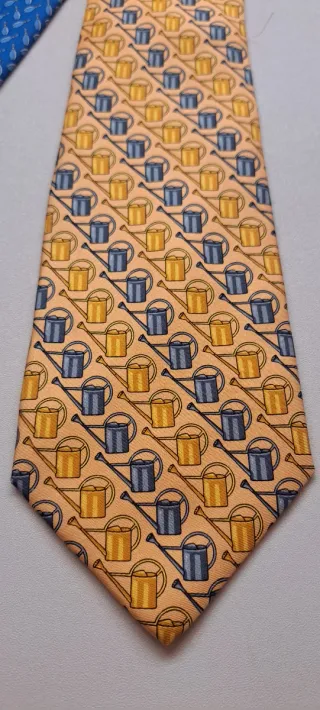 2 Corbatas Seda Moda Italiana