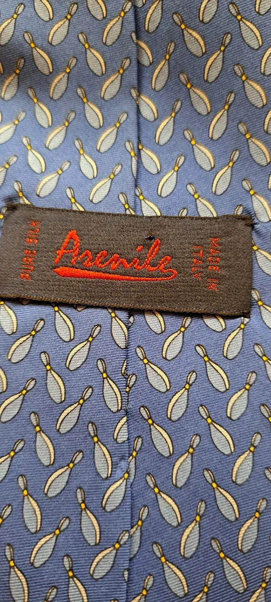 2 Corbatas Seda Moda Italiana