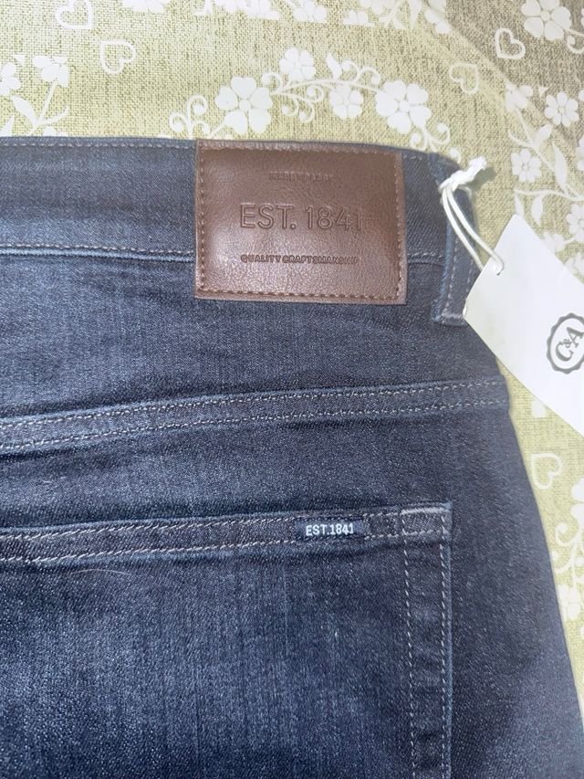 Pantalones Vaqueros Oscuros C&A Mujer Nuevos