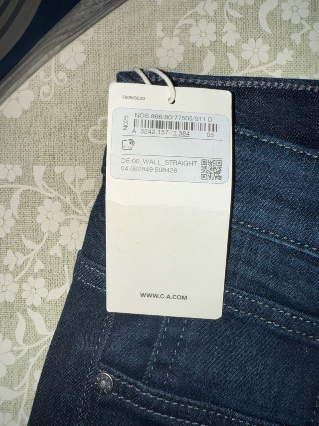 Pantalones Vaqueros Oscuros C&A Mujer Nuevos