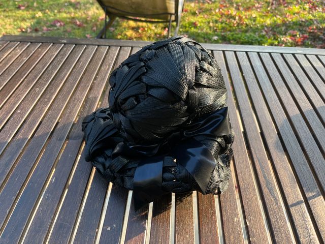 Cappello vintage anni '60 nero