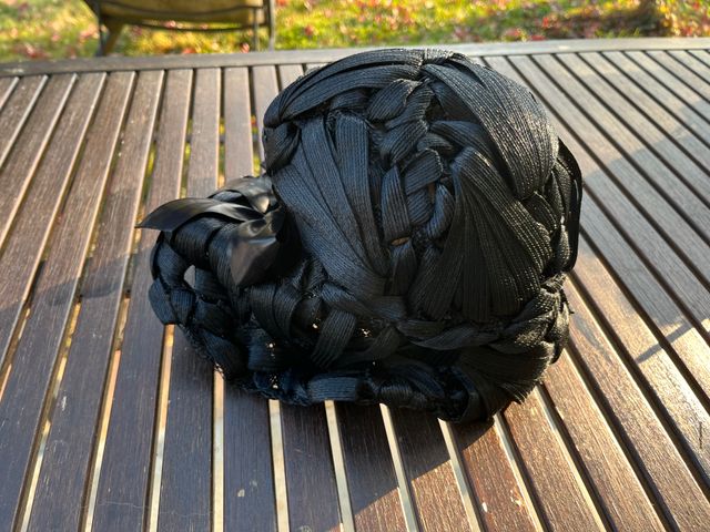 Cappello vintage anni '60 nero