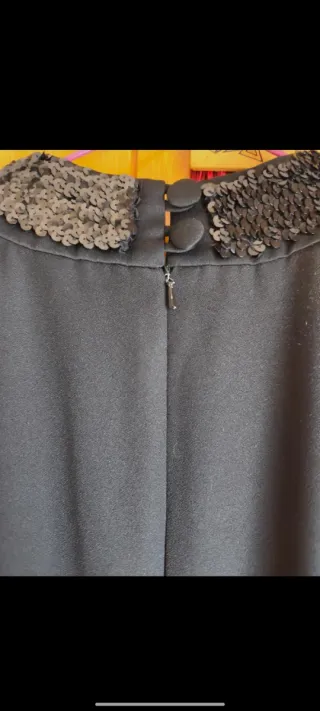 Mono negro lentejuelas LEGENDS