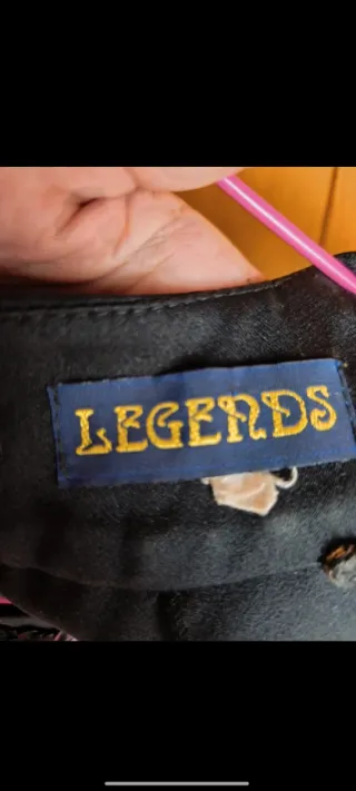 Mono negro lentejuelas LEGENDS