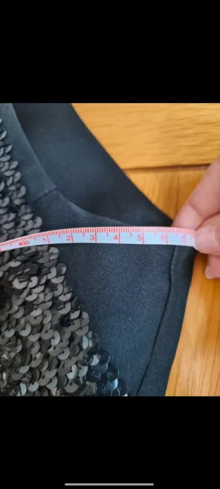 Mono negro lentejuelas LEGENDS