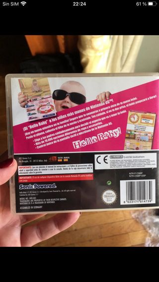 Juego Nintendo DS Hello Baby