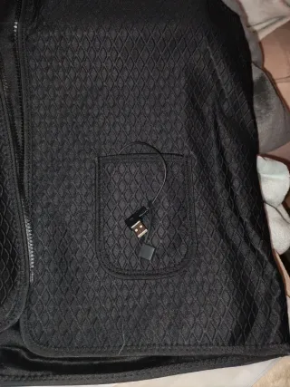 Chaleco calefactable negro