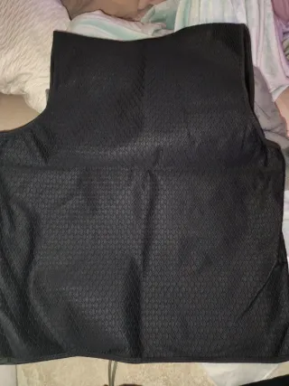 Chaleco calefactable negro