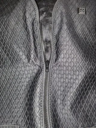 Chaleco calefactable negro