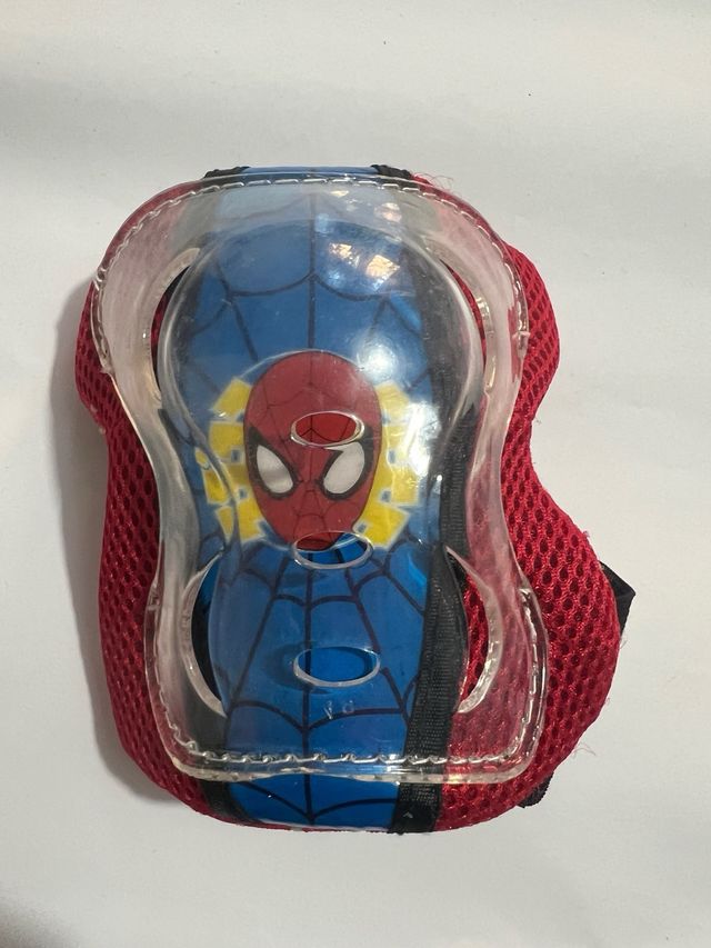 Protezioni Spiderman Gomiti e Ginocchia Bambina