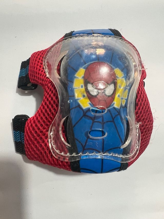 Protezioni Spiderman Gomiti e Ginocchia Bambina