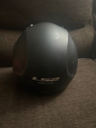 Casco Moto LS2 Jet Negro Carbono Talla M