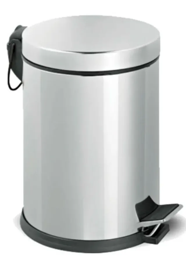 Cubo basura pedal inox