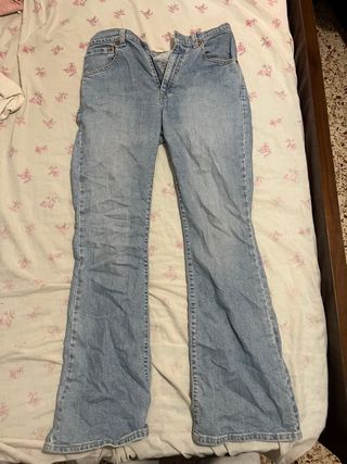 Pantalones vaqueros Levi's azules mujer talla 40