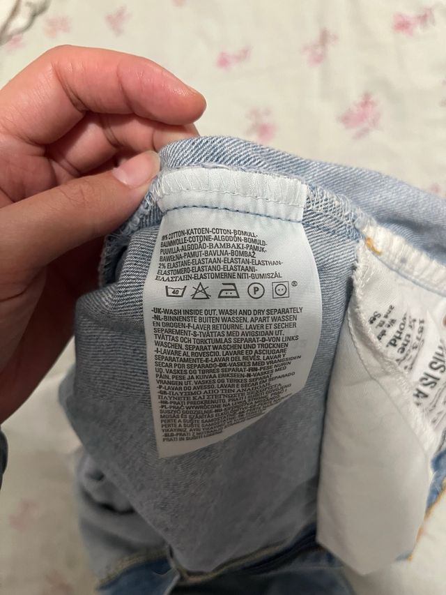 Pantalones vaqueros Levi's azules mujer talla 40