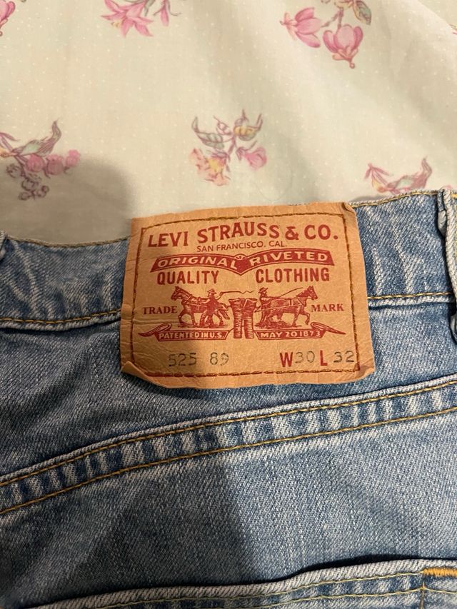Pantalones vaqueros Levi's azules mujer talla 40