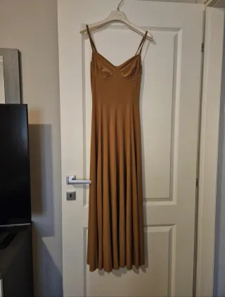 Vestito Norma Kamali marrone taglia XS