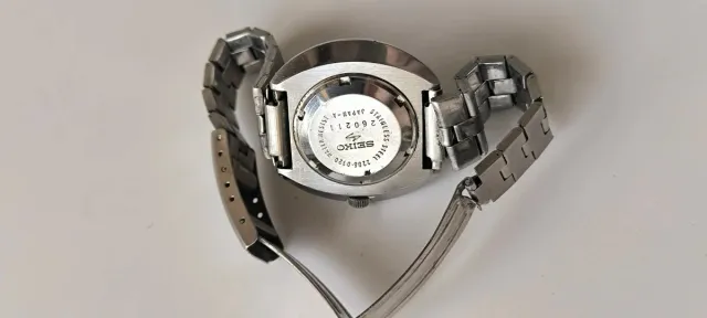 Reloj Seiko Automático Vintage Marrón