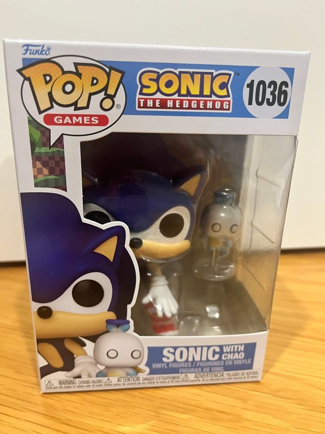 Funko Pop Sonic with Chao #1036