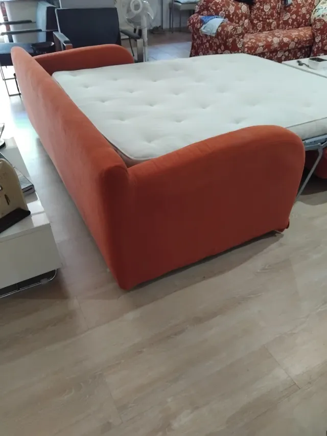 Sofá Cama Naranja